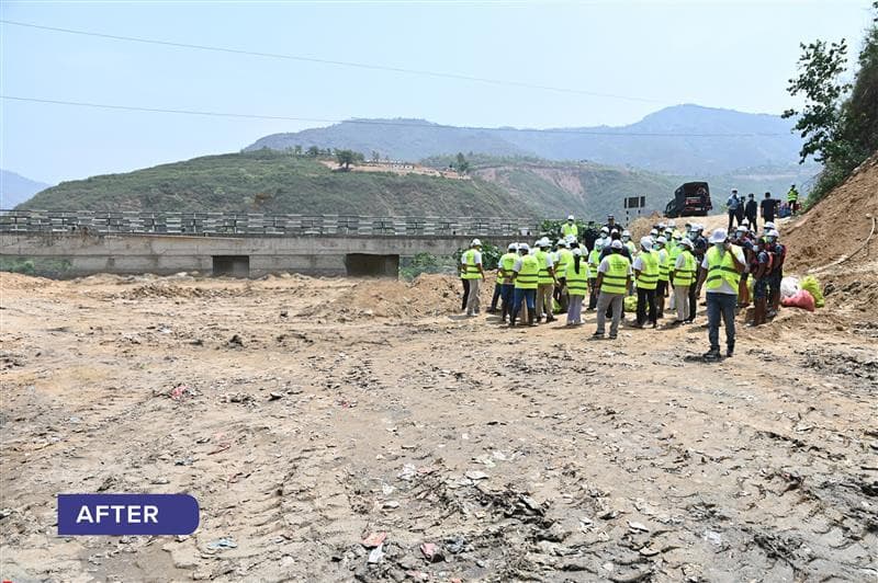 After: Clean and sustainable environment