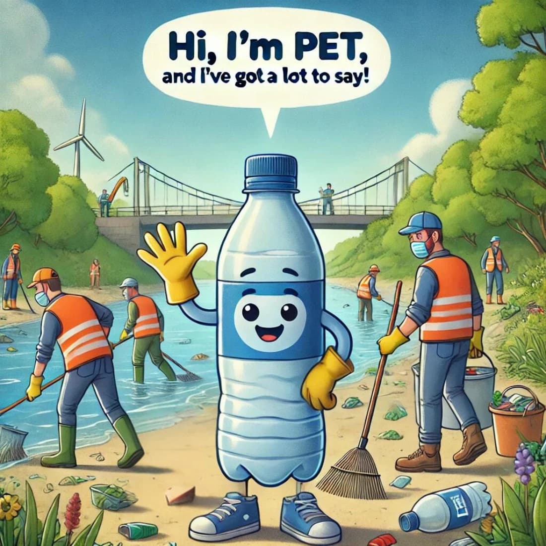 Hi, I’m PET, and I’ve Got a Lot to Say