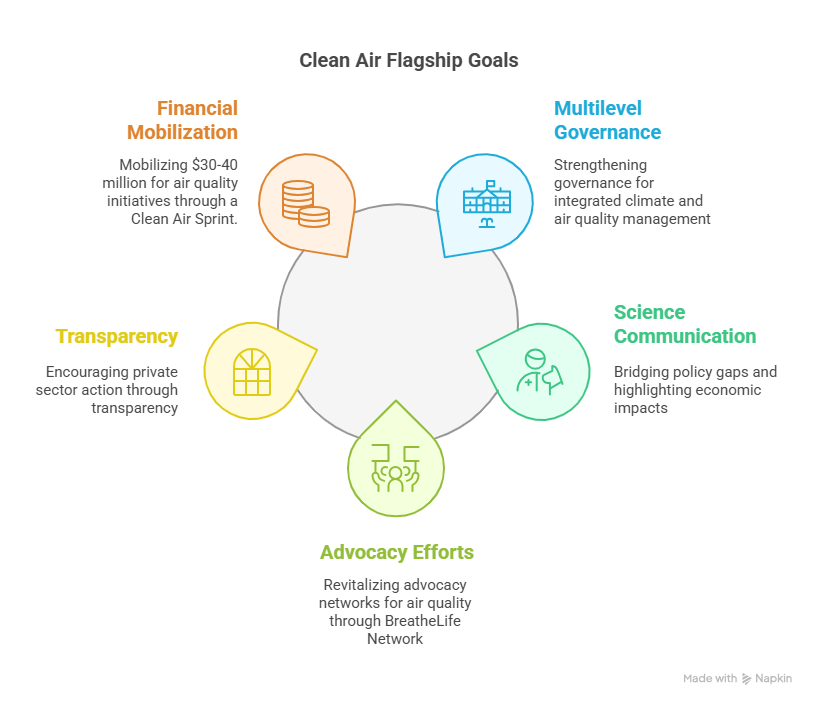 Figure 3: Clean Air Flagship Goals